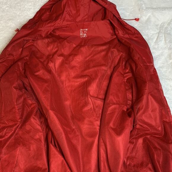 Men's Windbreaker Rain Jacket Hooded Raincoat L - Picture 3 of 7